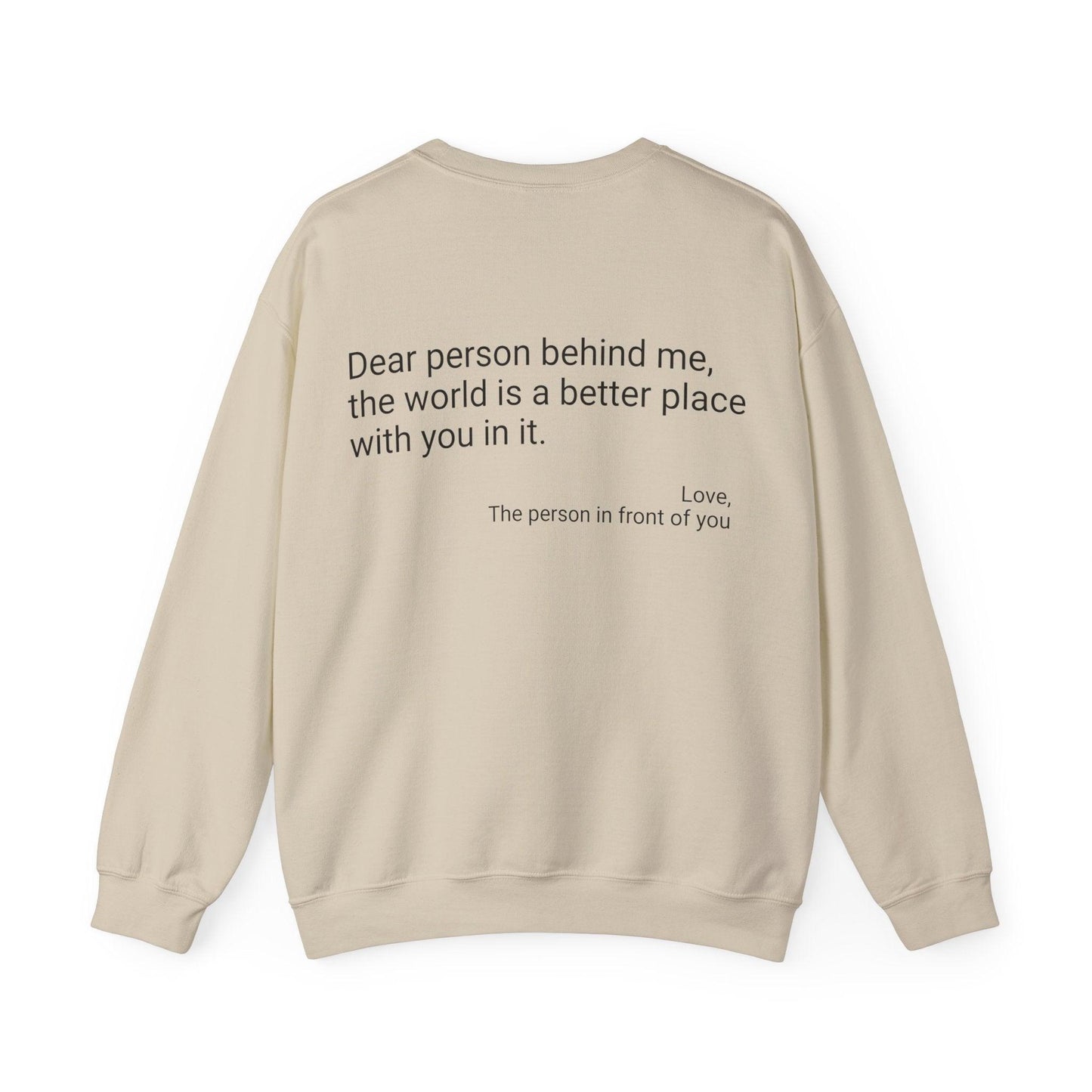 Unisex Dear Person Heavy Blend™ Crewneck Sweatshirt - Beckman Analytics LLC