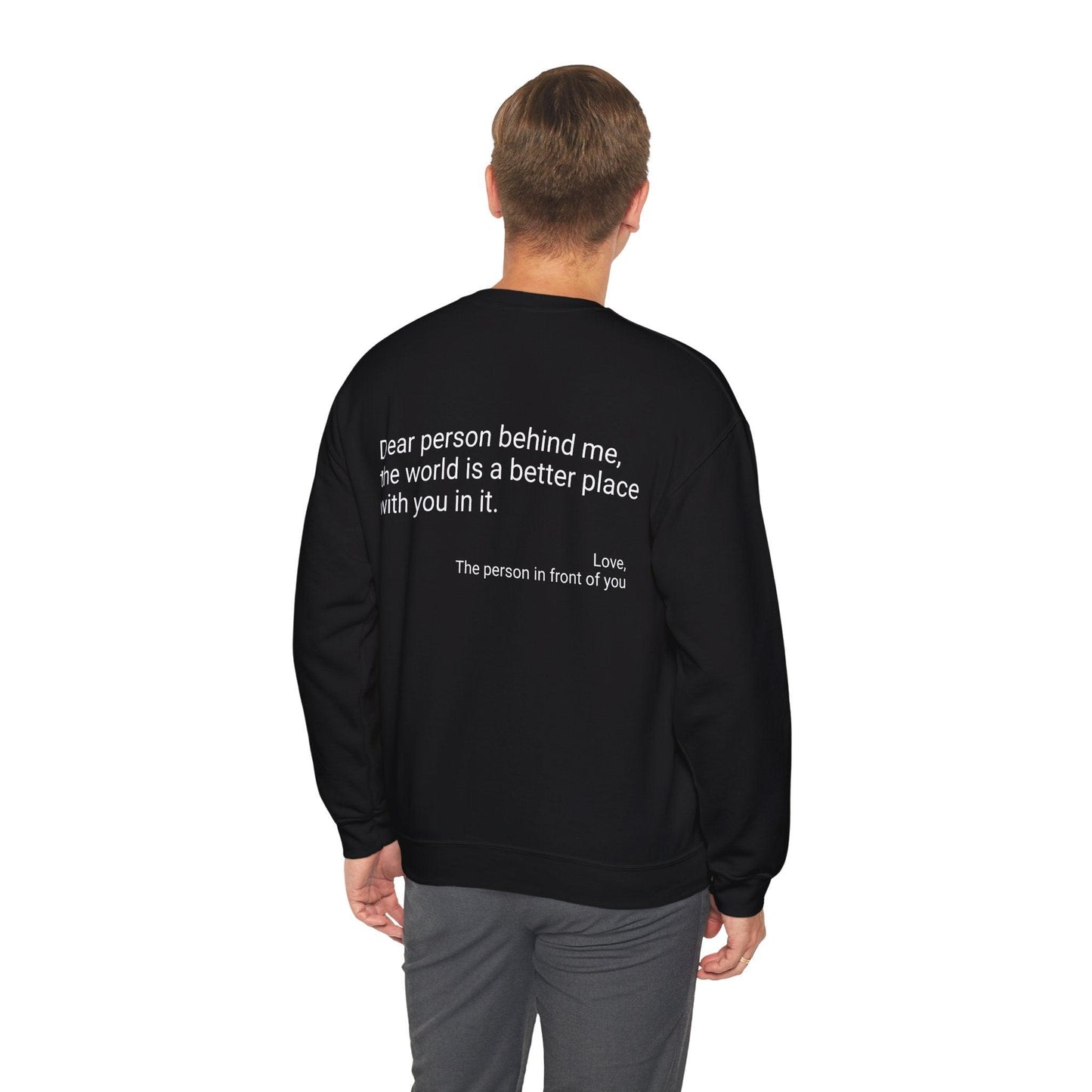 Unisex Dear Person Heavy Blend™ Crewneck Sweatshirt - Beckman Analytics LLC