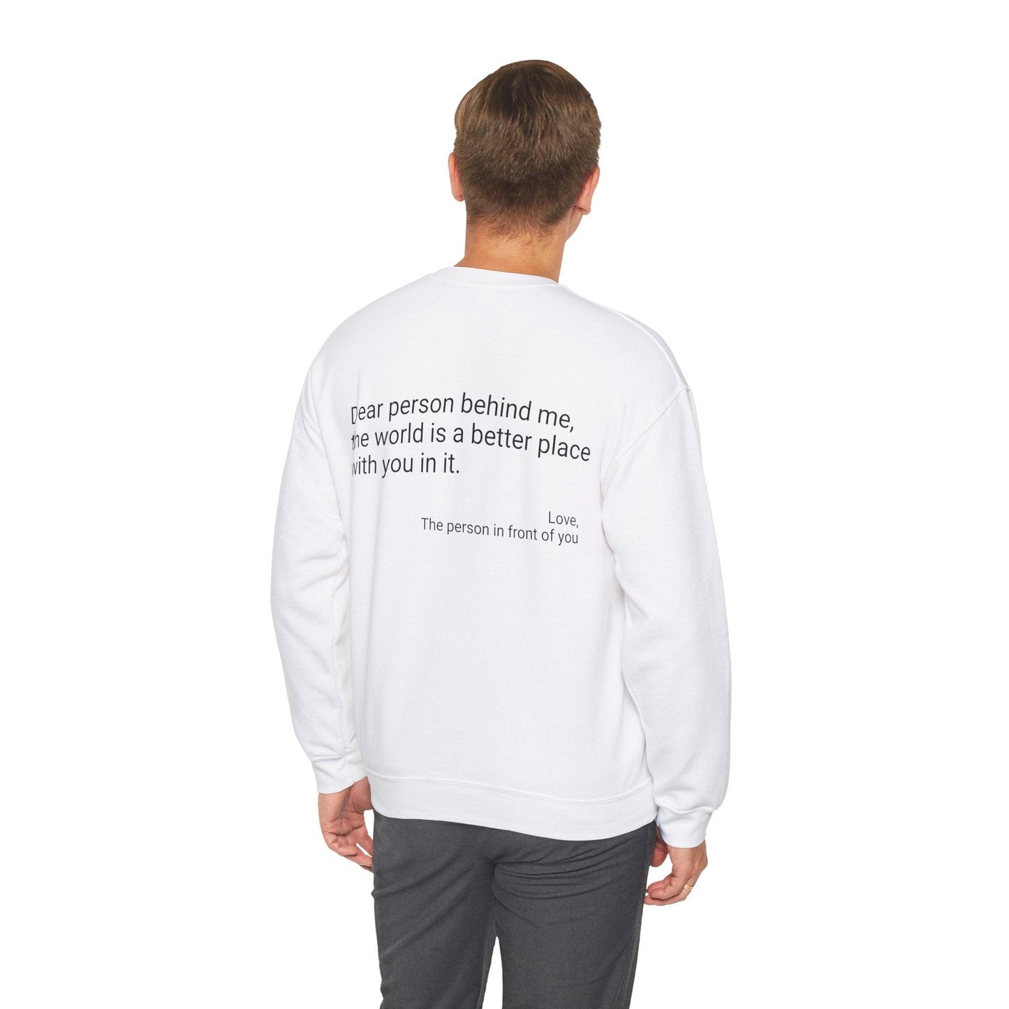 Unisex Dear Person Heavy Blend™ Crewneck Sweatshirt - Beckman Analytics LLC