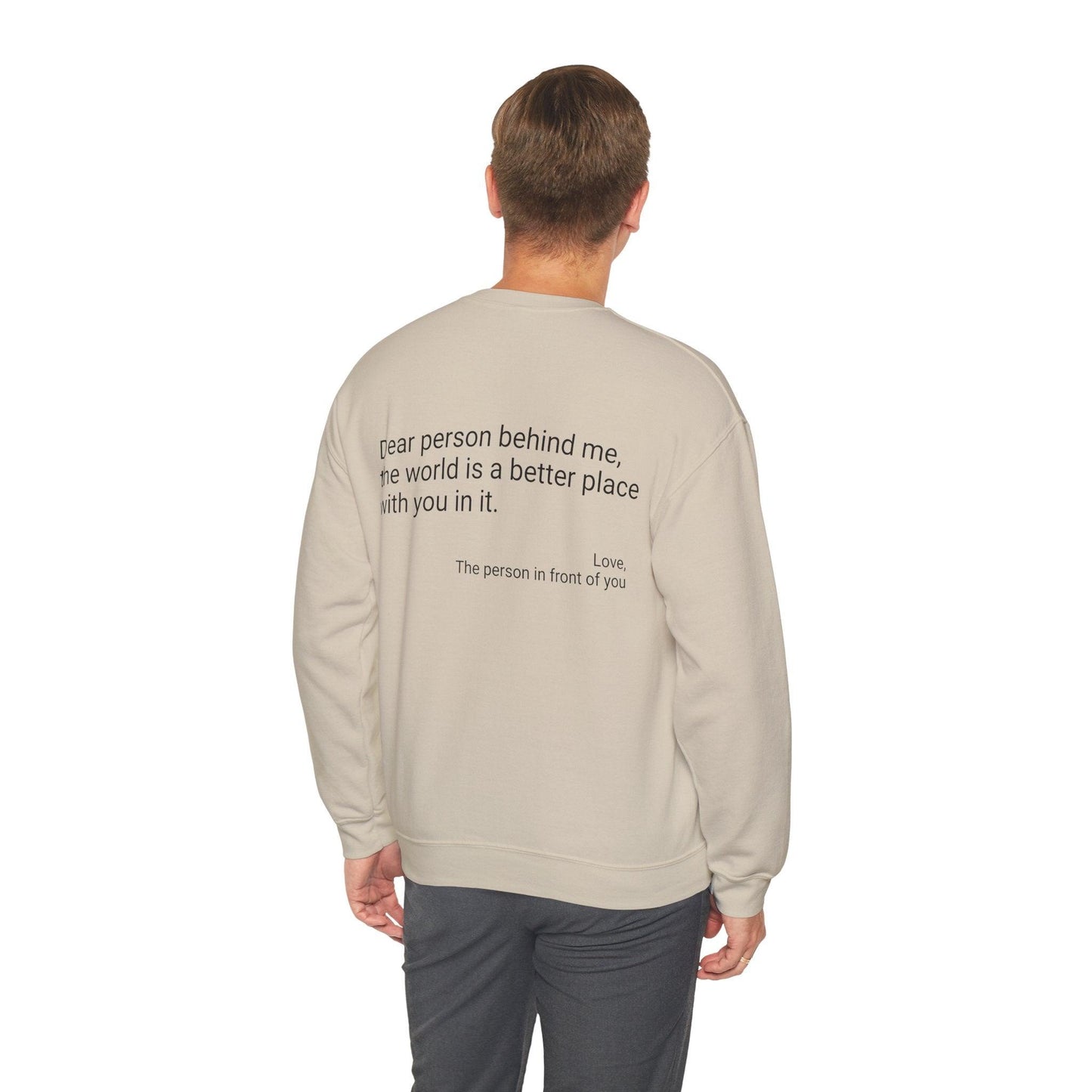Unisex Dear Person Heavy Blend™ Crewneck Sweatshirt - Beckman Analytics LLC