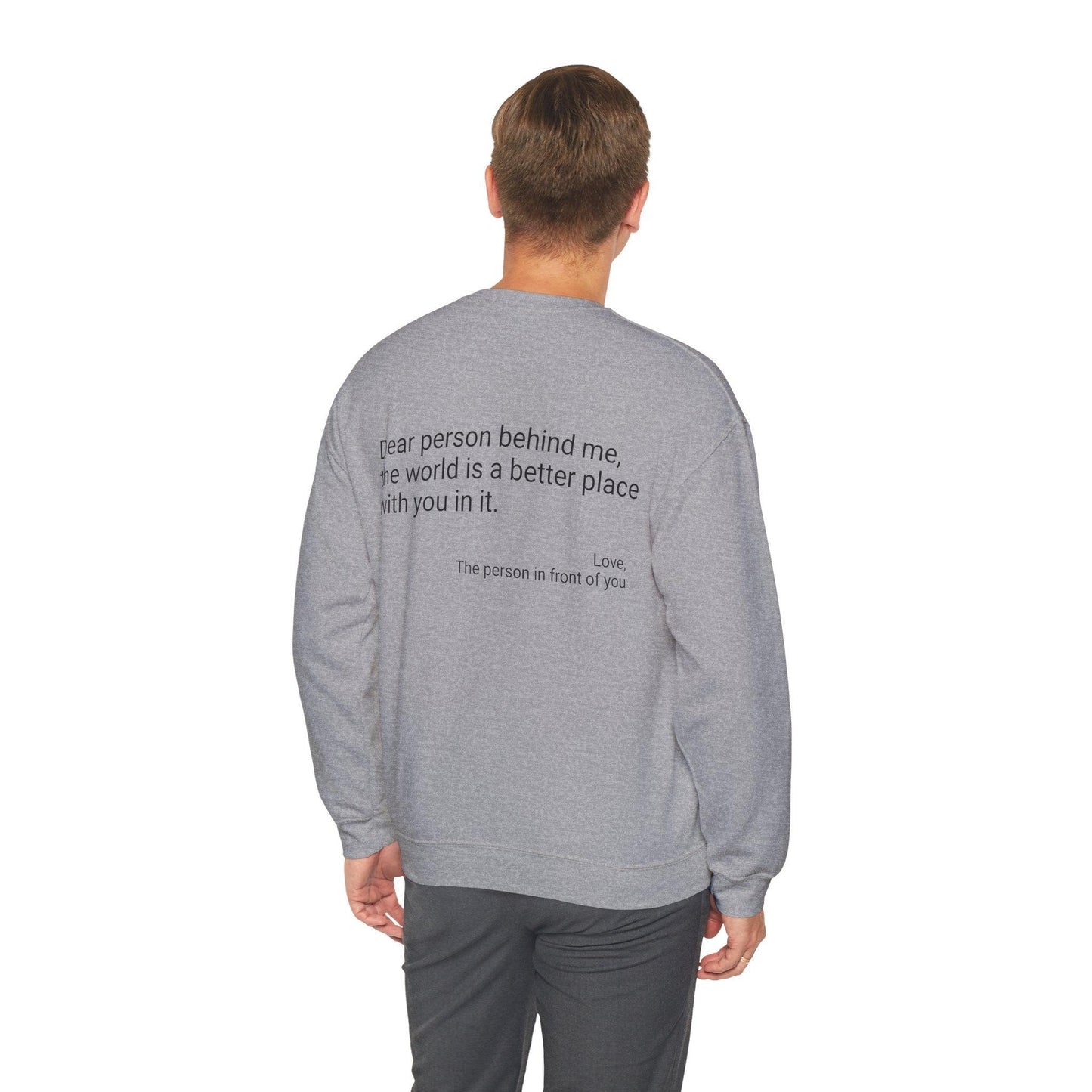 Unisex Dear Person Heavy Blend™ Crewneck Sweatshirt - Beckman Analytics LLC
