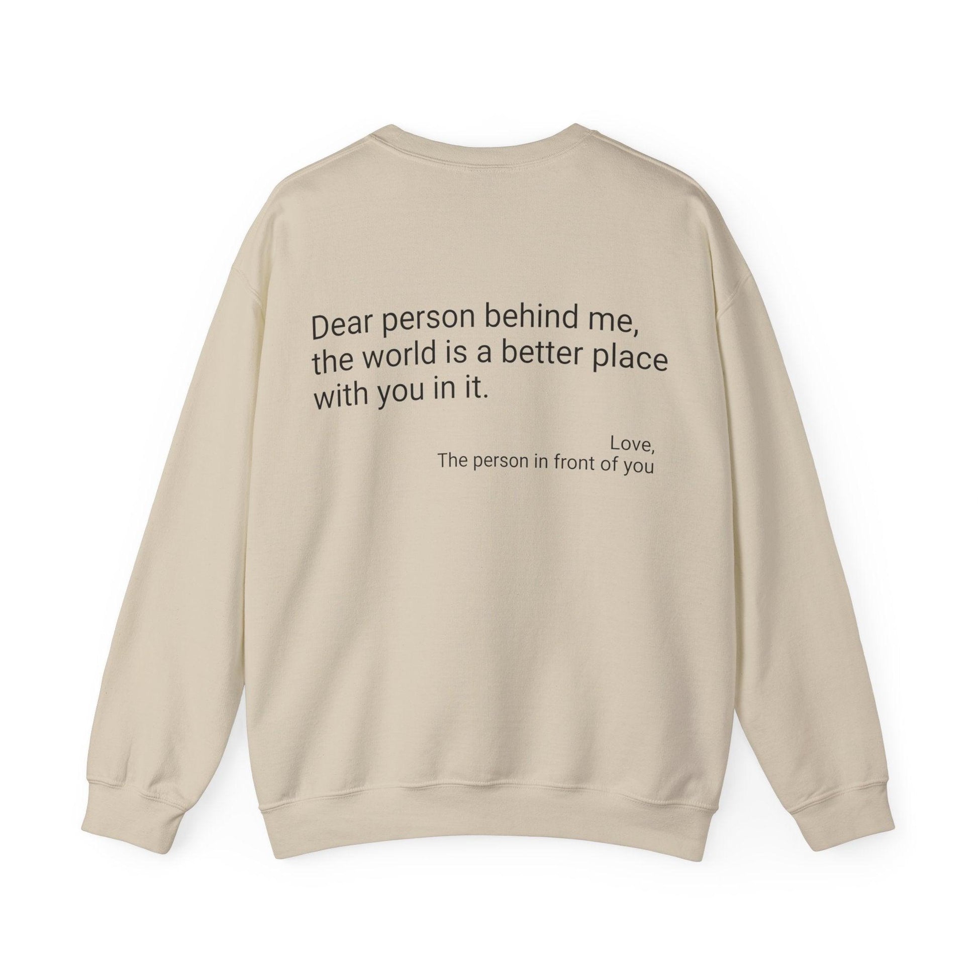 Unisex Dear Person Heavy Blend™ Crewneck Sweatshirt - Beckman Analytics LLC