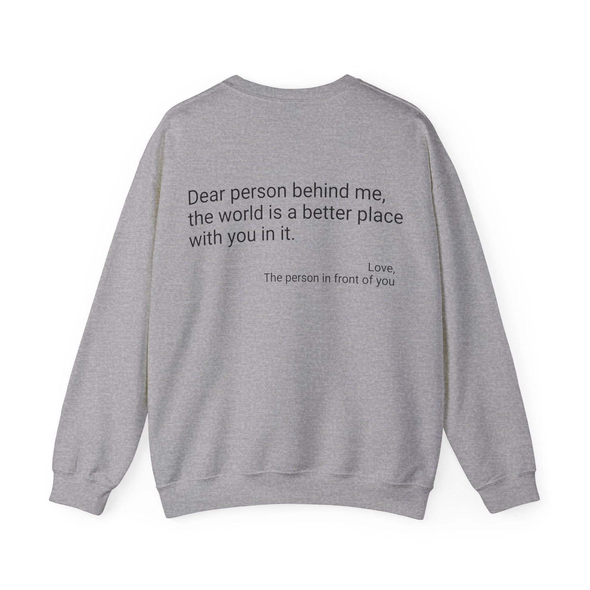 Unisex Dear Person Heavy Blend™ Crewneck Sweatshirt - Beckman Analytics LLC